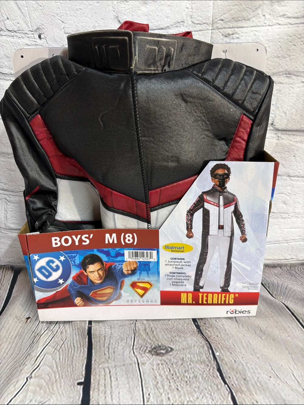 Rubie's Mr. Terrific Boys Costume - Black, Red, White